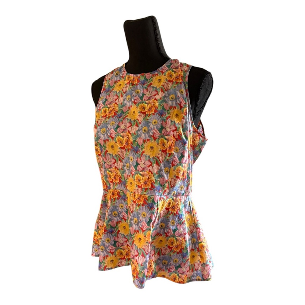 Antonio Melani Liberty of London Petra Top in Meadow Melody Sz L